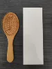 Oval large air cushion comb 25*8cm (white box))