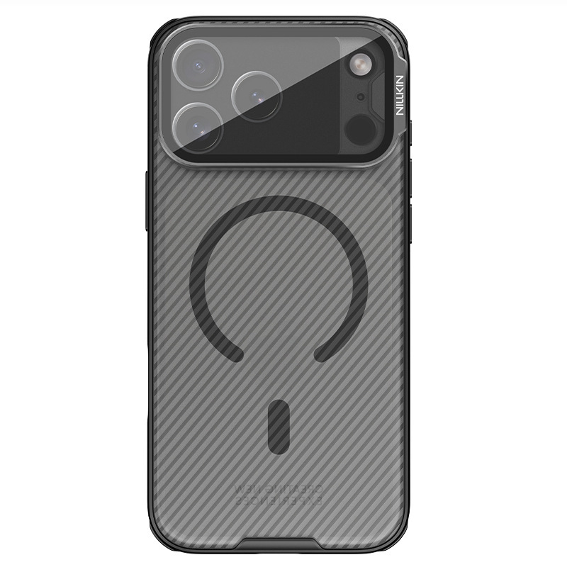 Nillkin耐尔金适用iPhone 17 Pro Max 黑镜磁吸保护壳支架手机套|undefined