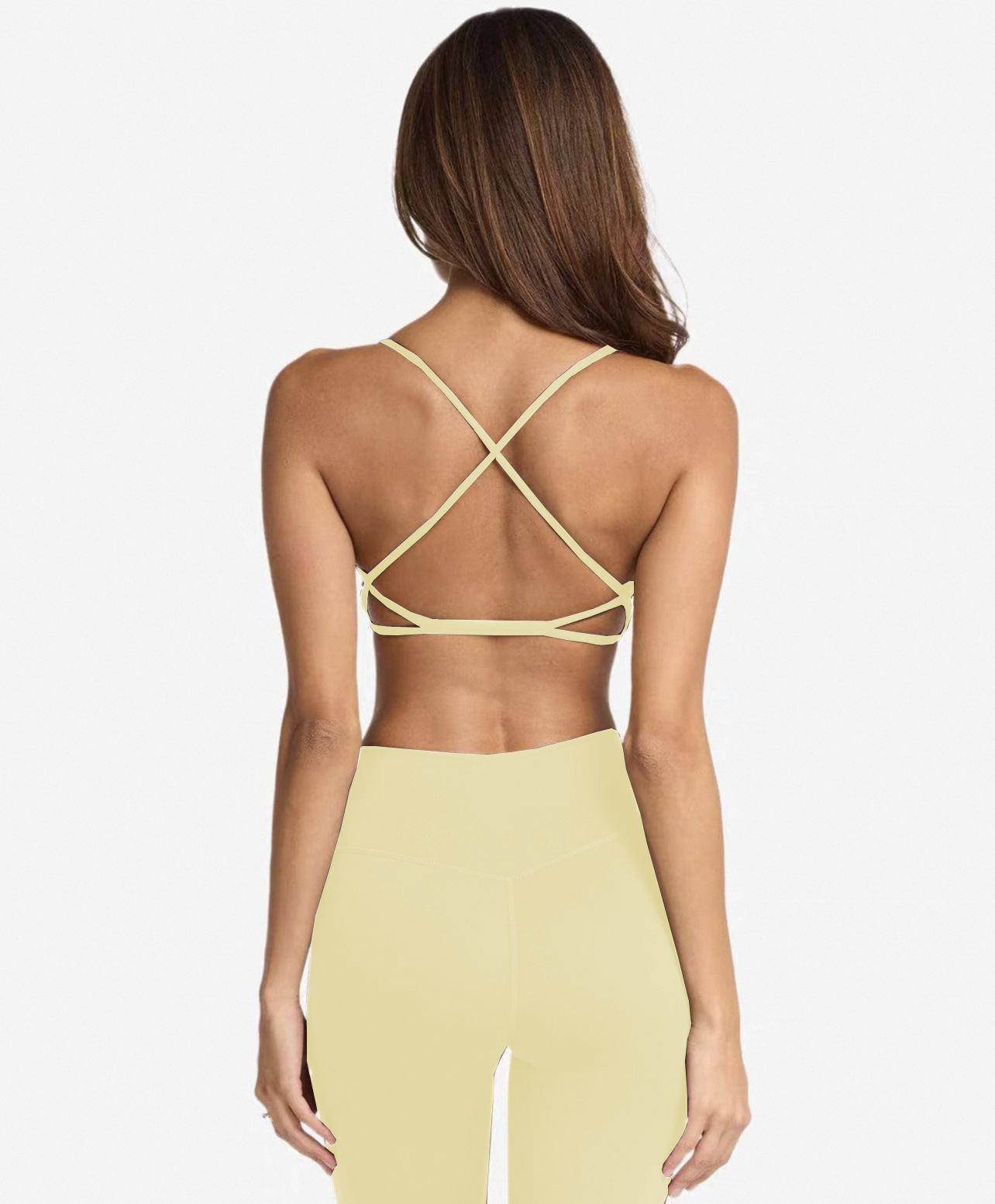 노란색 바지 정장