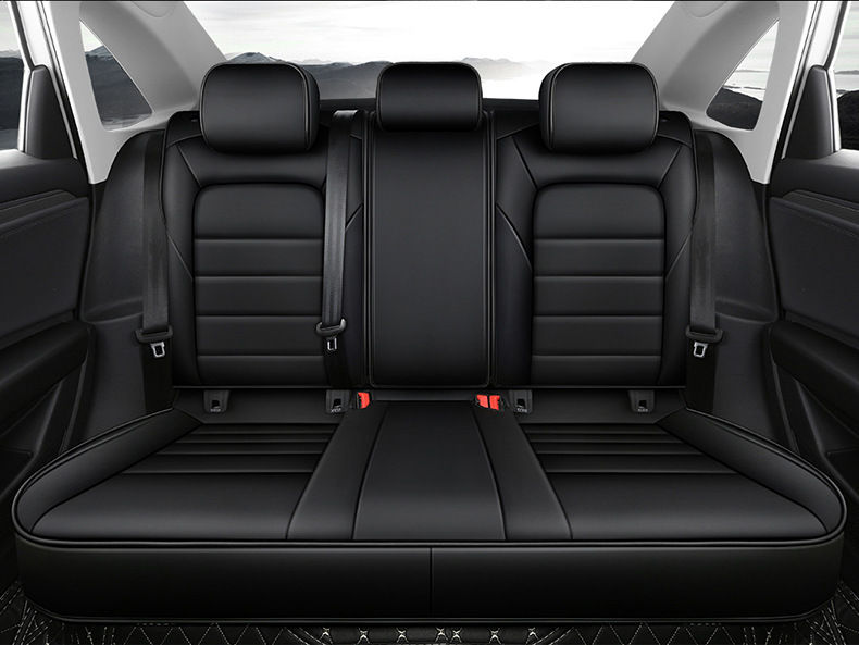 Jetta VS5 special car seat cover four seasons universal full-surround cushion vs5 perforated leather breathable seat cover cushion
