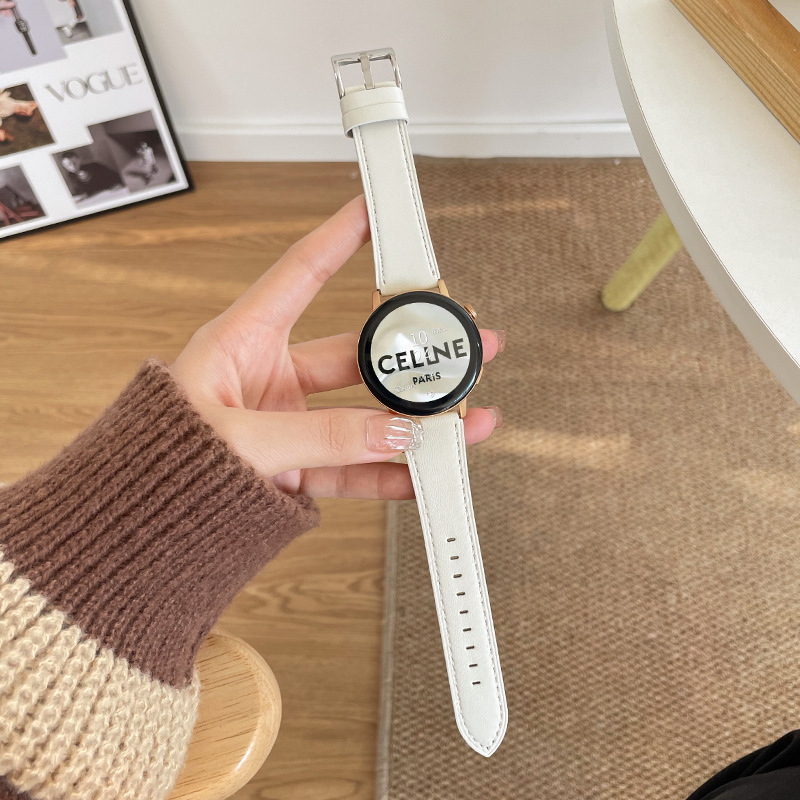 Lambskin-milky white