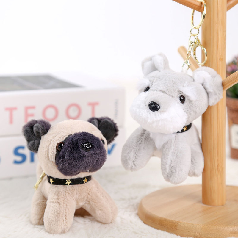 かわいい子犬ペンダントウエストハイランド犬ぬいぐるみおもちゃ人形バックパックキーホルダーペンダントガールフレンドギフト|undefined