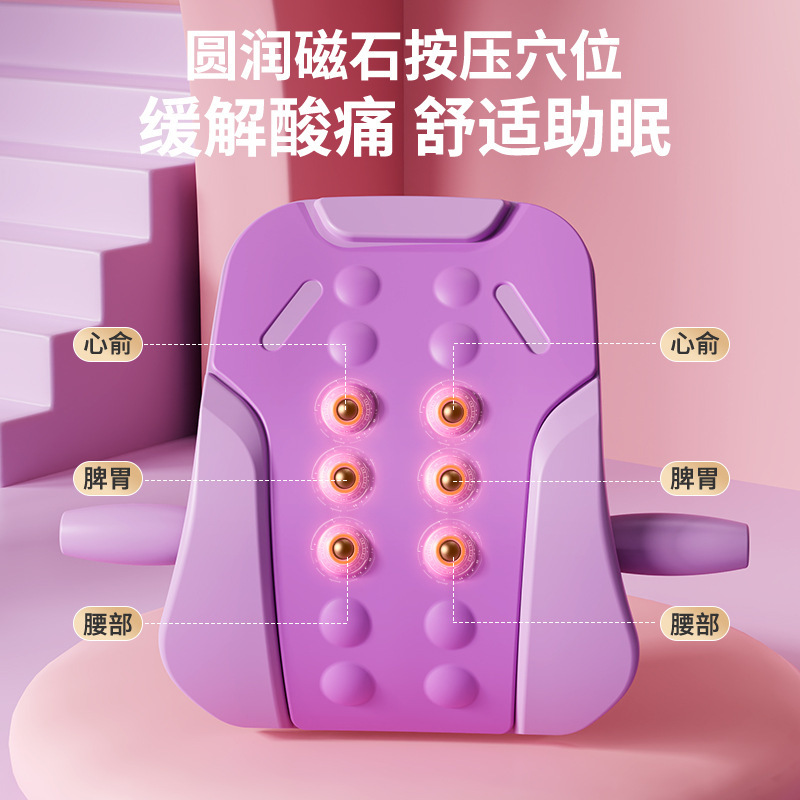 腰椎緩和器腰牽引延伸器脊柱矯正背中マッサージ神器脊椎支持運動器材|undefined