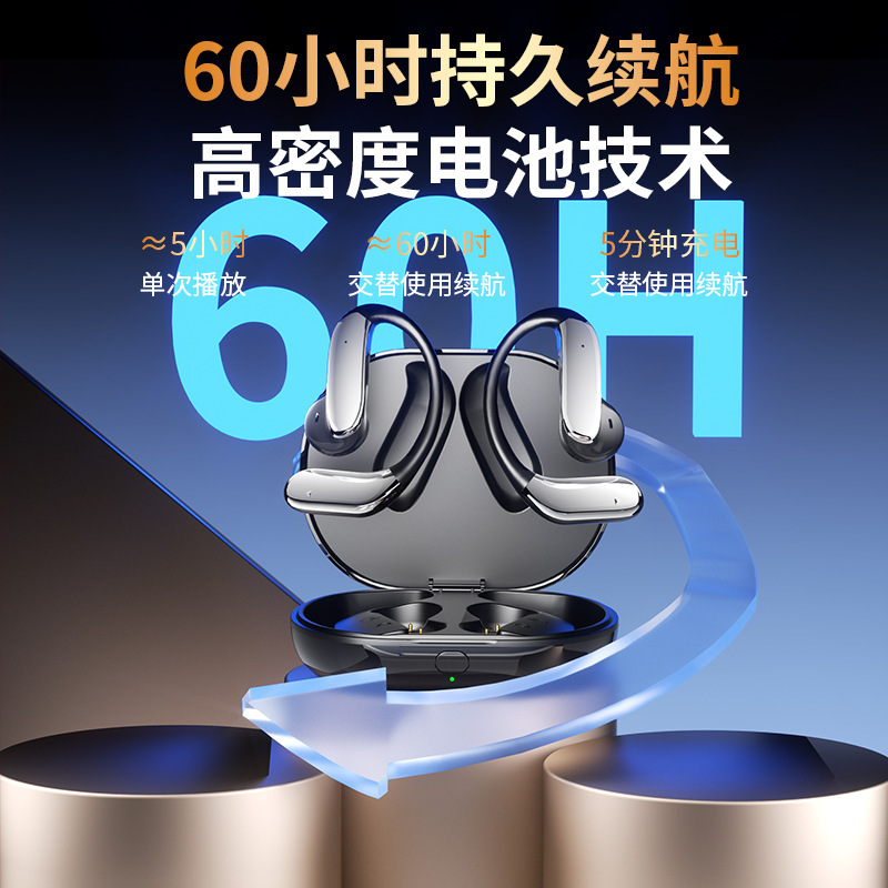 跨境新款Q102商务AI同声翻译无线蓝牙挂耳式耳机私模降噪佩戴无感|undefined