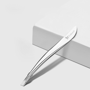 Stainless Steel Eyebrow Clip, Small Tweezers, Eyebrow Clip, Plucking, Eyebrow Trimming Pliers, Oblique Mouth, Oblique Mouth Beauty Tools Wholesale