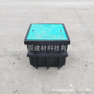 Hebei Xingbai building materials in stock sales street lamp inspection well weak current integrated threading well PE plastic inspection well