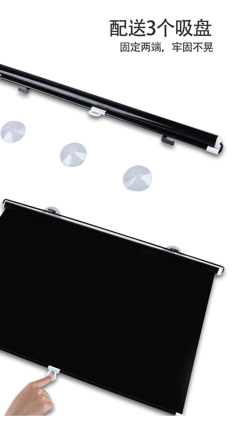 Car sunshade factory direct summer automatic retractable sunshade car sunscreen heat insulation car sunshade net