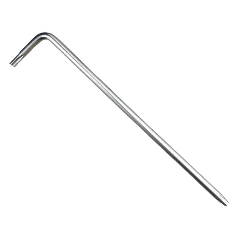 Производители поставляют Многофункциональный удлиненный ключ для сливовой отвертки от T10 до T50 с шестью цветами в Полом отверстии в форме метра.