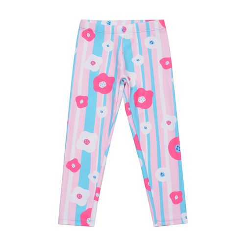 Korean Children's Swimsuit for Girls, Separate Style, Medium to Large Size, Baby Long Sleeve Sun Protection Swimsuit, Cute Girls' Swimwear