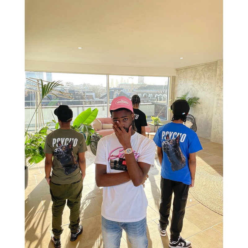 Original Design Short-Sleeve T-Shirt in Pink, Trendy Drill Style