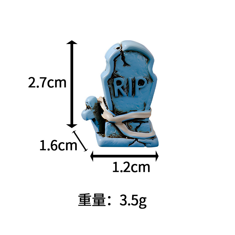 Nueva decoración transfronteriza Halloween calabaza fantasma calabaza mágica sombrero fantasma pequeña decoración micropaisaje paisajismo