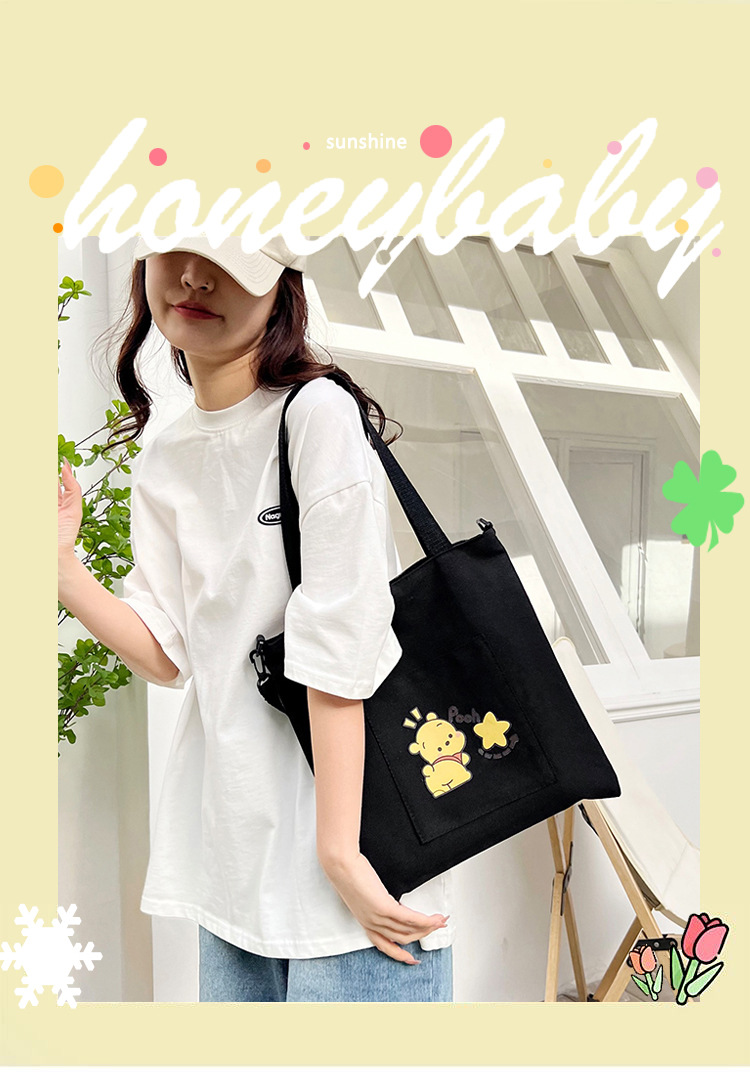 New high-appeartion-level hand-held tote bags are selling well, large-capacity single-shoulder crossbody bags, and wholesale canvas bags for junior and senior high school students undefined