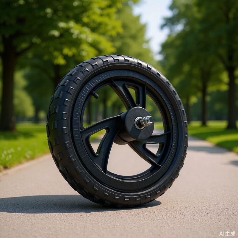 Children's sliding wheel set baby bicycle inflatable tire parts wheel stroller balance plastic parts Children's sliding wheel set baby bicycle inflatable tire parts wheel stroller balance plastic parts