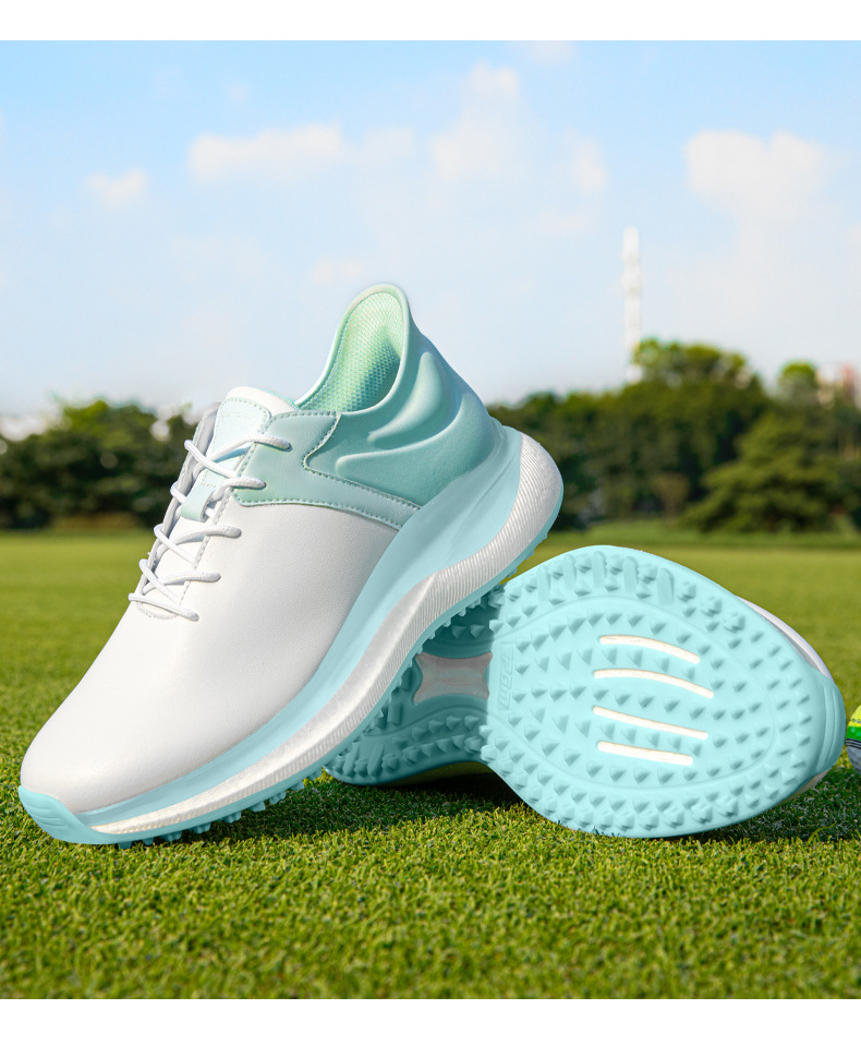 Giày Golf Nữ PGM Đệm Phục Hồi Cao Su Chống Trượt Chống Thấm Nước — Fenpo Yun [Siêu mềm/Hấp thụ sốc đàn hồi cao/Chống trượt bằng sáng chế] xz440 chi tiết 16