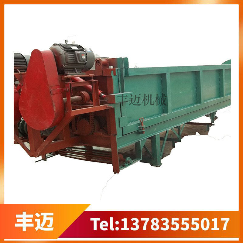 供应 双辊木材剥皮机 单转子圆木剥皮机 自动输送杨木剥皮机