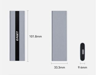 Wholesale Yijie brand M7 solid state Mobile Hard Drive Multi-capacity optional portable TYPE-C USB3.2 interface