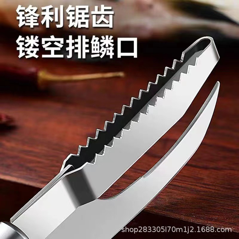 Escamas de raspado de acero inoxidable