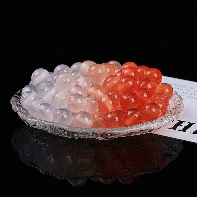 紫外线光变彩虹树脂串珠散珠子手工材料diy手链项链隔珠饰品配件|undefined
