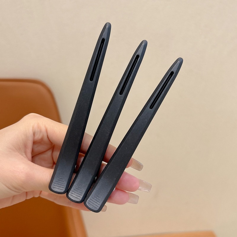 Caramelo color infantil lavado de la cara franja clips de posicionamiento especial para niñas pinzas de cabello sin marcas clips lateral tocado