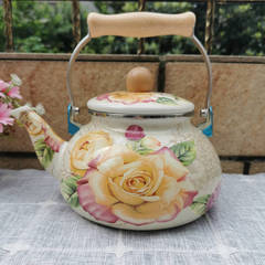 Factory price sale enamel 2.5l Turkish teapot enamel cold kettle enamel kettle kettle aliexpress supply