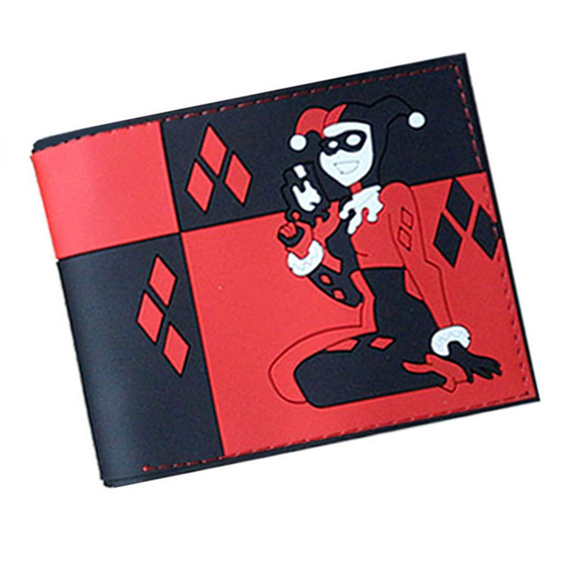 Black Jack Knight billetera corta de dos veces Héroe de dibujos animados estudiante monedero