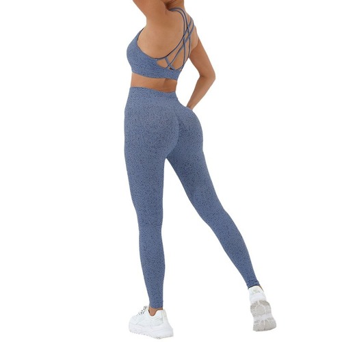 Alpha Yoga Wear Suit Nude High Waist Hip Lifting Sportswear Cross Beauty Back Sling Morning Running Outerwear Yoga Wear
