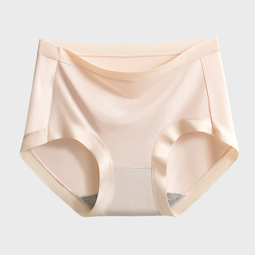 60 Count Modal Women's Underwear Women's Cotton Antibacterial Grade Breathable Soft Ice Silk Feel Girls' Triangle Shorts Wholesale