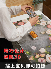 70*100cm dual-sided background paper photography wood grain marble shooting prop cement photography prop background board