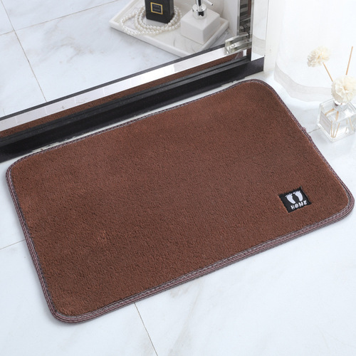 Bathroom water-absorbent anti-slip mat, entryway kitchen door mat, bedroom floor mat, one-piece dropshipping