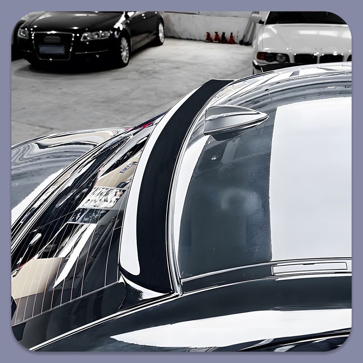Suitable for Bmw 3 Series, 4 Series, 5 Series G30530I 525I Sports Roof Wing Mpm4M5 5 Series Pro Rear Wing