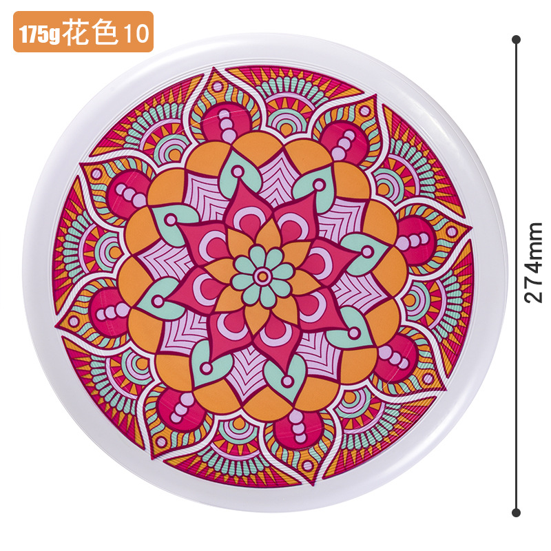Aisenwer extremo Frisbee deporte mandala 175g profesional para adultos arena al aire libre competición de construcción de grupo plato volador
