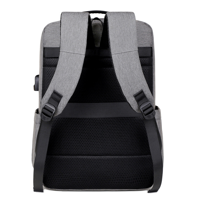 Nueva mochila de negocios multifuncional para hombres, carga USB, anti-salpicaduras, ocio, simple, mochila para computadora para estudiantes, marea