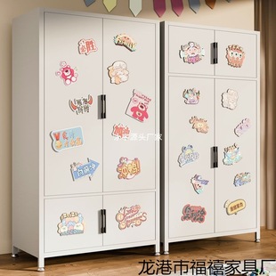 New Adult Wardrobe Bedroom Home Iron Art Children's Simple Assembly 2025 Rental Room Hanging Wardrobe