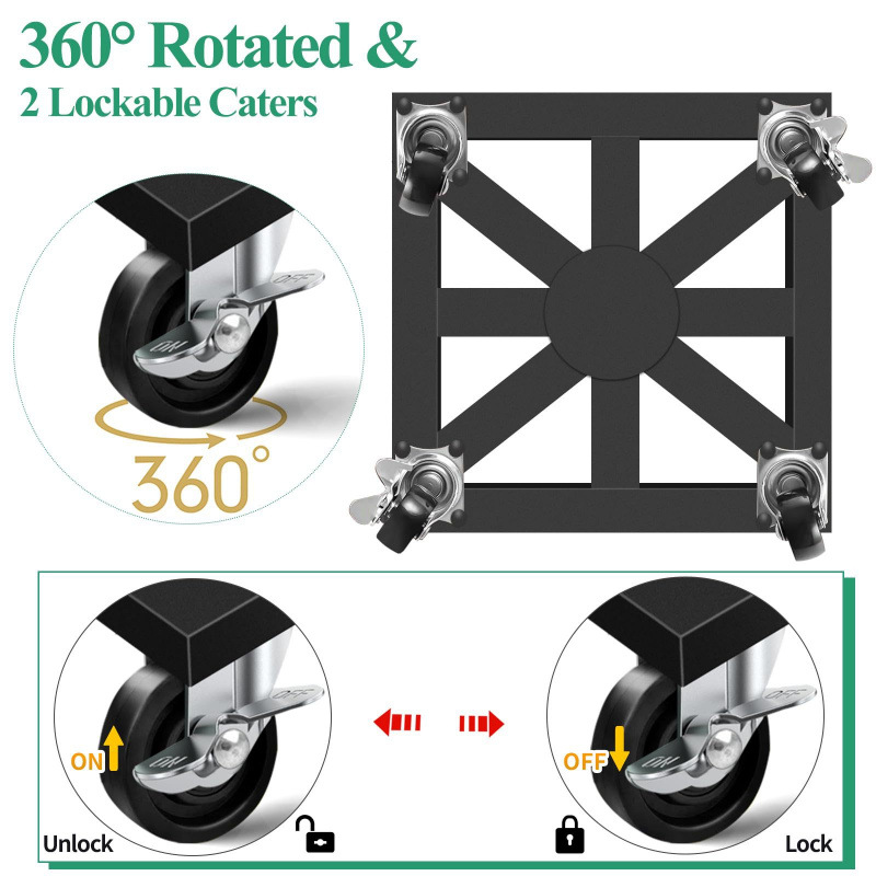 Universal metal flowerpot