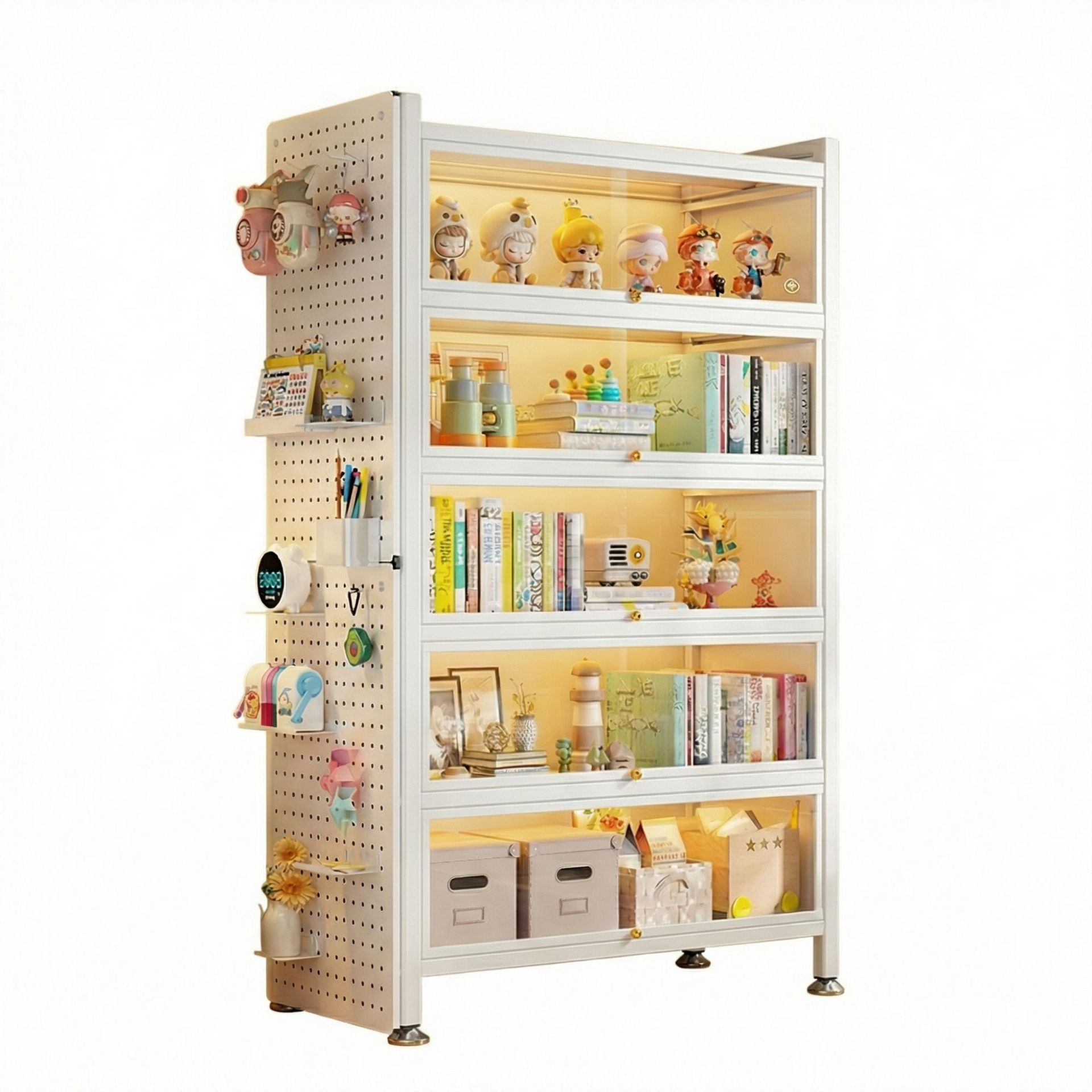 Gabinete de acero con puerta Gabinete de vidrio Gabinete de hierro Gabinete de mano Gabinete de balcón Gabinete de almacenamiento Gabinete de estante de niños Gabinete de dolor