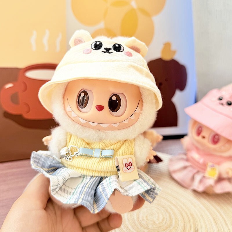 服のみ】第二世代ブラインドボックス ラブブ服 エポキシ樹脂製顔飾り ラブブ シットシットパーティーシリーズ ベビー服 可愛い|undefined