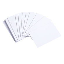 PVCRIFDM1/ID可打印书店小区门禁卡会员直销CR80涂层PVC白卡喷墨