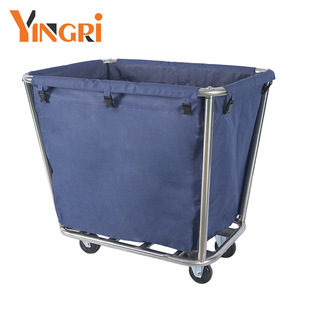 Extremely Thick Stainless Steel Tapered Cloth Bag Bag Laundry Cloth Storage Car Hotel Cleaning Car