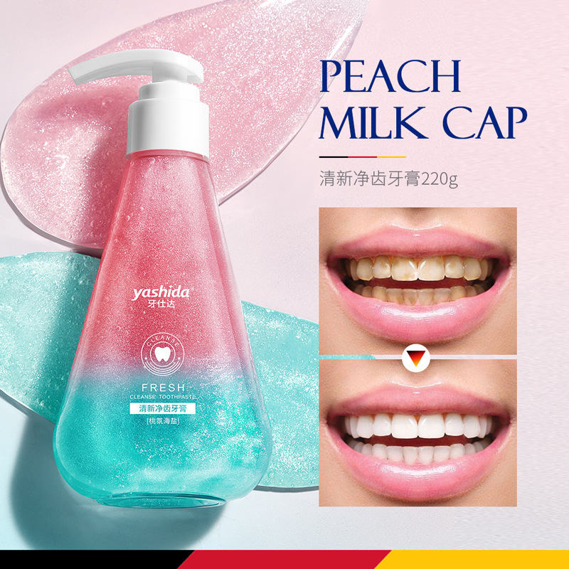 Dental Starta fresco, pasta de dientes suave y limpia, aliento fresco para eliminar manchas de dientes, pasta de dientes de prensa, productos genuinos. image 7