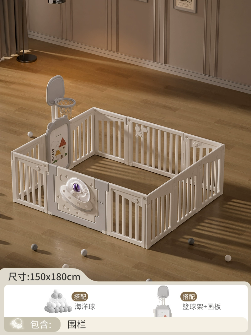 Children's fence for crawling, game mat
