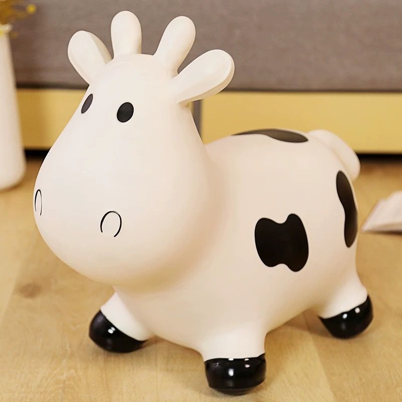 Jumping Horse Children's Toy Horse Riding and Jumping Enlarged and Thickened Explosion-Proof Inflatable Baby Riding Toy Pony