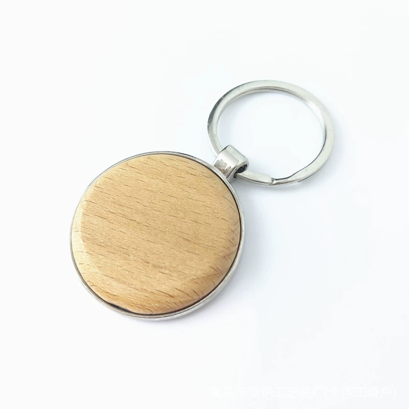 Handmade Деревянные Творческие Украшения - Уникальное Подвесное & Вырезанное Металлическое Брелок от