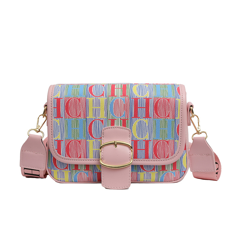 Bolsos transfronterizos para mujer 2024 nuevo estilo retro macaron estilo pequeño bolso cuadrado tendencia moda viajero todo fósforo bolso de mensajero