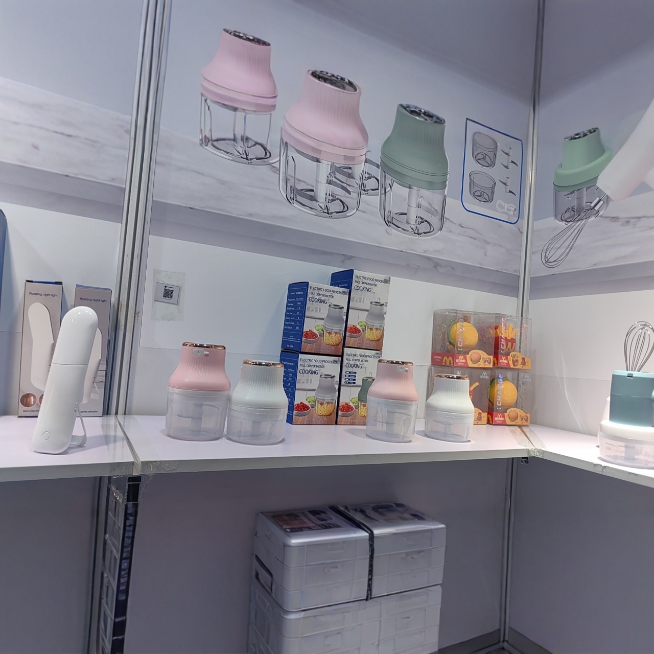 Household Vegetable Cutting Electric Garlic Machine Garlic Machine Garlic Machine Garlic Mashing Machine Baby Mini Cooking Machine Baby Food Supplementary Machine