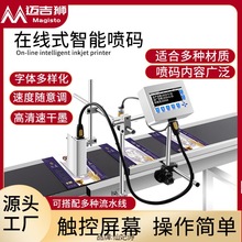 MAGISTO 全自动在线式喷码机流水线分页打码机打生产日期高解析热