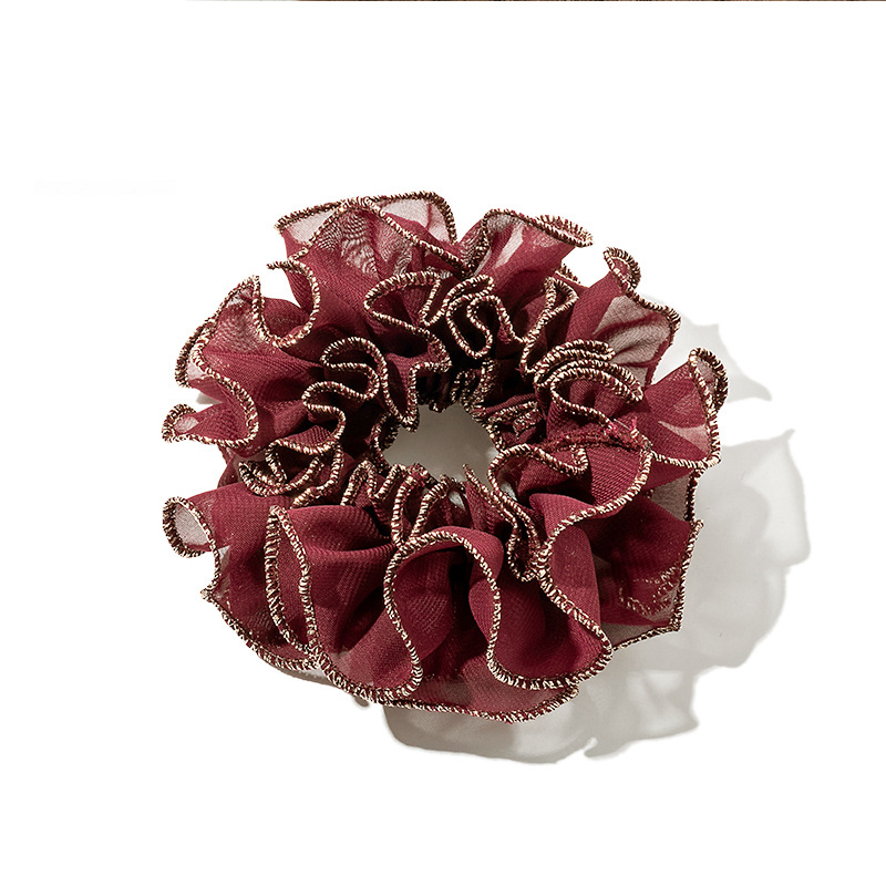 황금 양측-버건디