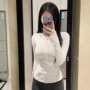 紧身长袖速干运动健身服