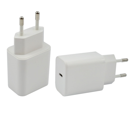 东莞厂家供应30W欧规电源外壳 单C口充电器外壳 新款开关适配器壳