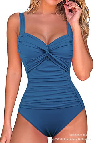 2023 Amazon popular traje de baño de una pieza para mujer traje de baño de contracción del vientre traje de baño cruzado delantero image 11