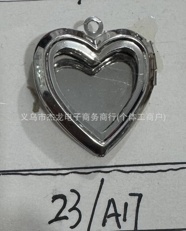 国境を越えた貿易ホットセール DIY ジュエリー愛銅鉄フォトボックスペンダントネックレスペンダント開閉ピーチハートファッションクリエイティブ|undefined